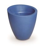 Mayne®  Modesto Round Planter, 34" x 30", Neptune Blue